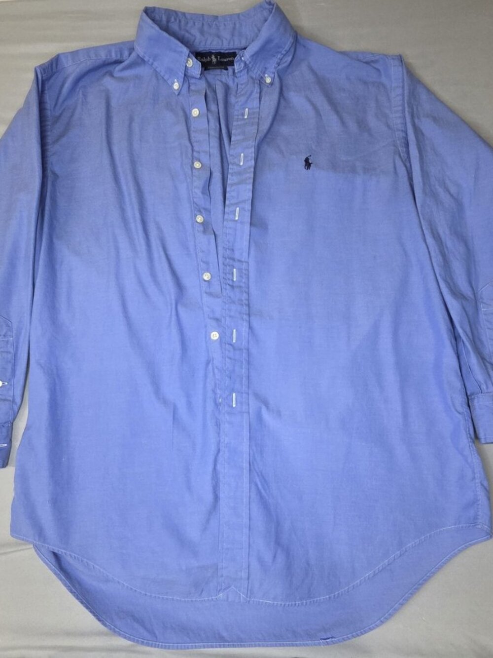 Ralph Lauren Yarmouth Periwinkle Blue Oxford Shirt